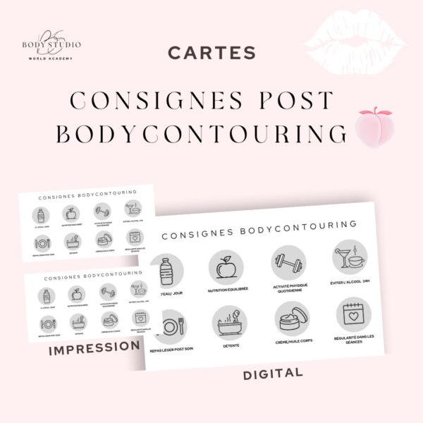 Consignes BODYCONTOURING